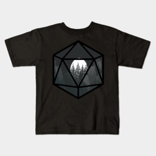 Dark Night D20 Kids T-Shirt